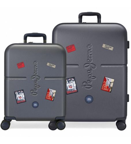 Unisex. 6679522 Ensemble de bagages Sea Kay (OSFA), Casuel, ABS/Polycarbonate, Moyen, Cabine, Marine - Pepe Jeans - Modalova