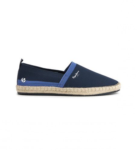 PMS10313 Espadrilles Slip On Camp (41), Plat, Aucun, Casuel, Durable, Marine - Pepe Jeans - Modalova