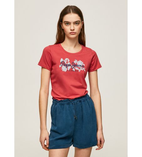 PL505436 T-shirt Nerea (XL), Casuel, Manche courte, Le coton biologique, Durable - Pepe Jeans - Modalova