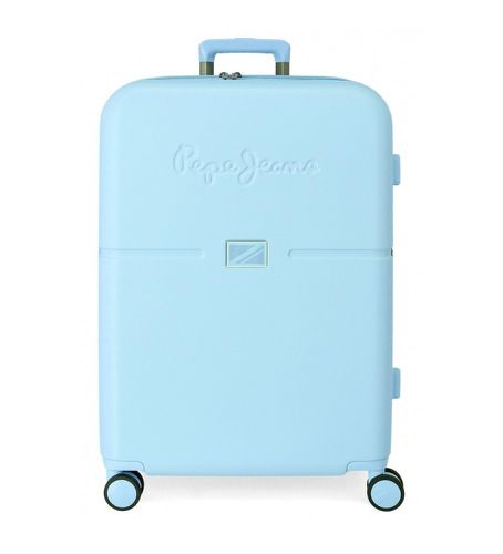 Unisex. 7699234 Valise bleue rigide moyenne -48x70x28cm (OSFA), Casuel, ABS/Polycarbonate, Marine - Pepe Jeans - Modalova