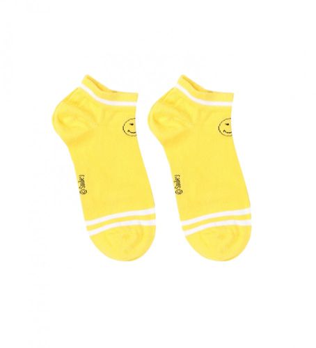 Chaussettes Smiley jaunes (OSFA), Homewear, Coton - Aznar Innova - Modalova