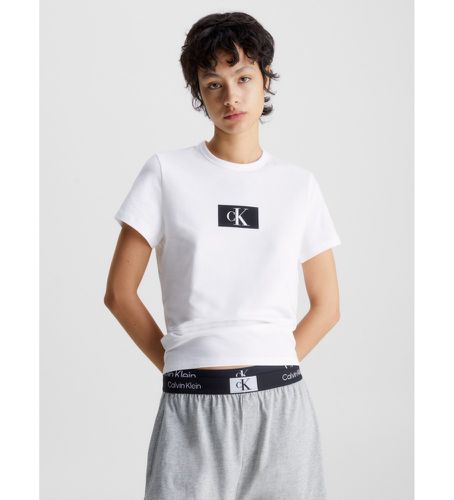 QS6945E T-shirt Crew Ck96 (XS), Homewear, Manche courte, Le coton biologique, Durable - Calvin Klein - Modalova