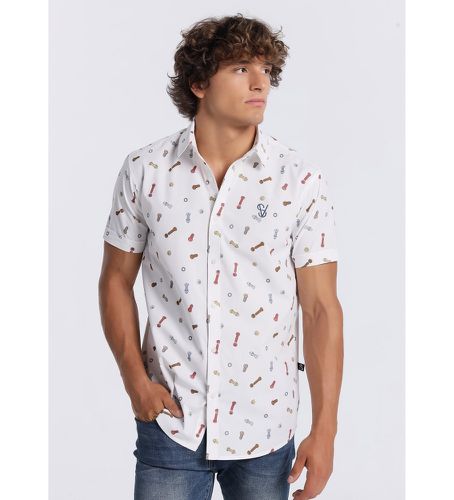 Chemise 132832 (XXL), Casuel, Coton, Manche courte - Six Valves - Modalova