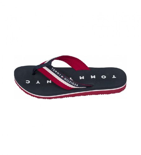 FW0FW02370 Tommy Loves NY tongs (42), Plat, 1 à 3 cm, Aucun, Casuel, Beachwear - Tommy Hilfiger - Modalova