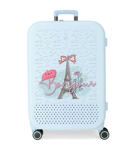 Unisex. 9529221 Valise moyenne Bonjour rigide 70cm (OSFA), Casuel, Rose, ABS/Polycarbonate - Enso - Modalova