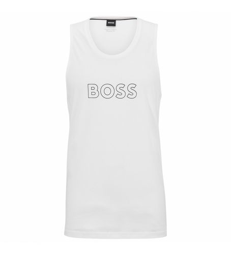 Logo du T-shirt dans un contour (S), Casuel, Coton, Sans manches / bretelles, Durable - BOSS - Modalova