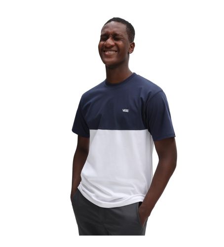 VN0A3CZDK9T1 T-shirt Colorblock marine, blanc (XXL), Casuel, Coton, Manche courte - Vans - Modalova