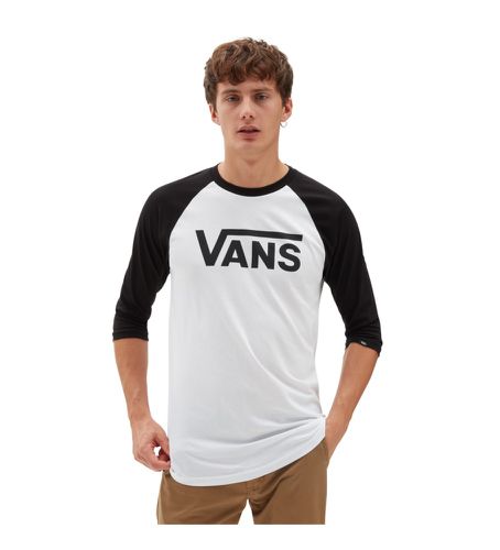 VN0002QQYB21 T-shirt raglan classique , (M), Casuel, Coton, Manche 3/4 - Vans - Modalova