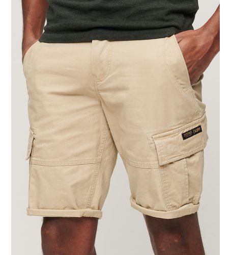 M7110300A Short cargo en coton biologique Core (28), Beige, Casuel, Le coton biologique, Durable - Superdry - Modalova