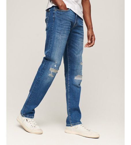 M7010887A Jean droit et slim en coton biologique (31/34), Casuel, Denim, Le coton biologique, Durable - Superdry - Modalova