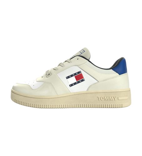 EM0EM01255 Baskets en cuir Basket (44), Plat, Lacets, Casuel - Tommy Jeans - Modalova