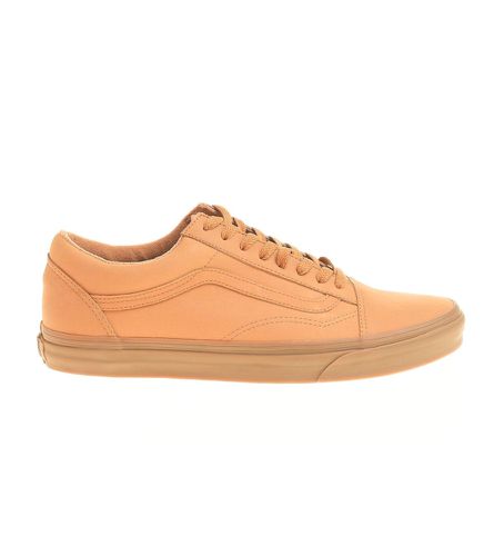 VN0A38G1OTS1 Baskets Ua Old Skool en cuir marron (41), Plat, Lacets, Casuel - Vans - Modalova