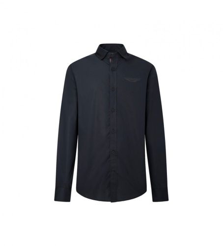 HM309586 Amr Cutaway Pit Shirt (S), Casuel, Coton, Manche longue - Hackett London - Modalova