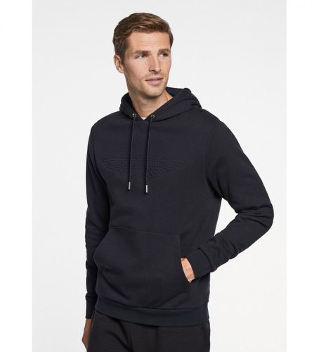 HM581155 Sweat gaufr (S), Noir, Casuel, Coton, Manche longue - Hackett London - Modalova