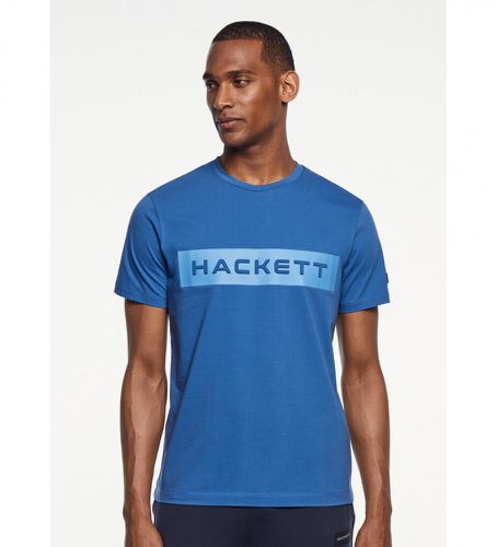 HM500770 T-shirt imprim (XL), Bleu, Casuel, Coton, Manche courte - Hackett London - Modalova