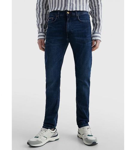 MW0MW15599 Jean skinny Bleecker (32/35), Casuel, Coton, Élasthanne, Durable, Marine - Tommy Hilfiger - Modalova