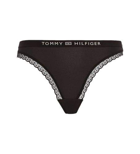 UW0UW04183 Culotte avec dentelle ton sur ton et logo (XS), Homewear, Nylon - Tommy Hilfiger - Modalova