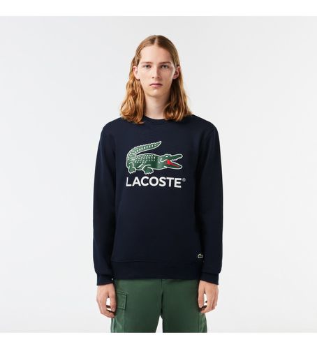 SH1281_166 Sweat-shirt de coupe classique en molleton de coton (M), Casuel, Sport - Lacoste - Modalova