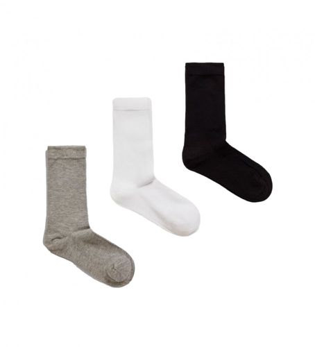 PLU30018 Lot de 3 paires de chaussettes unies , blanc, (M/L), Homewear, Coton - Pepe Jeans - Modalova