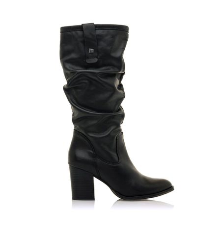 Bottes en cuir Uma -Hauteur du talon 8cm (36), 5 à 8 cm, Fermeture éclair, Casuel - MTNG - Modalova