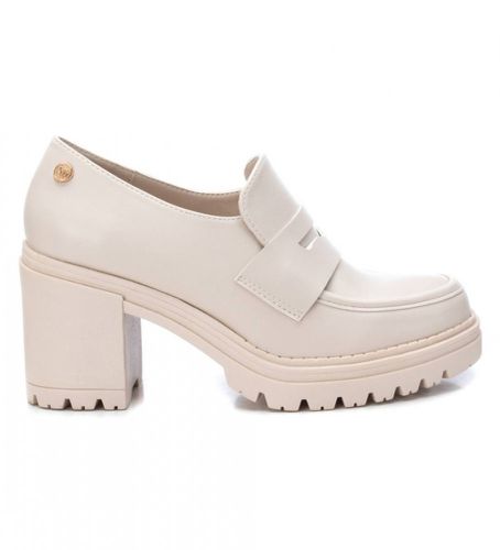 BEIGE 141682 chaussures beiges - Hauteur du talon 8cm (38), 8 à 10 cm, Aucun, Casuel - Xti - Modalova