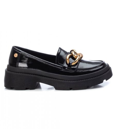 NEGRO Mocassins plats noirs (40), 1 à 3 cm, Aucun, Casuel, Vernis - Xti - Modalova