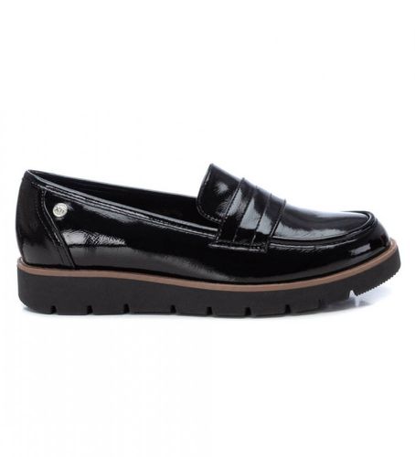 NEGRO Mocassins 142099 (41), Plat, Aucun, Casuel, Vernis - Xti - Modalova