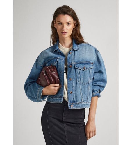 PL402251 Veste Turner bleue (L), Casuel, Coton, Denim, Manche longue, Durable - Pepe Jeans - Modalova