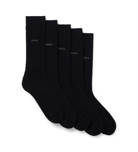 Paquet de 5 paires de chaussettes Uni (39-42), Homewear, Coton - BOSS - Modalova