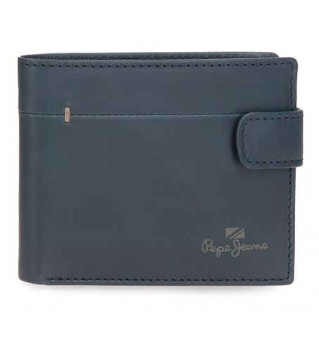 Unisex. 7843333 Portefeuille vertical en cuir avec fermeture à cliquet (OSFA), Casuel - Pepe Jeans - Modalova