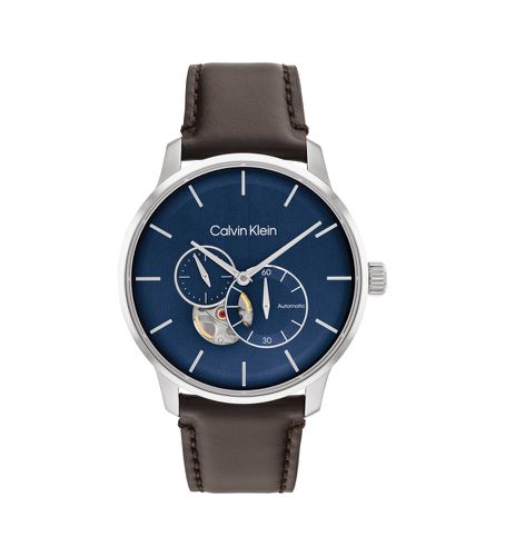 Montre analogique avec bracelet en cuir Fashion (OSFA), Casuel, Laisse - Calvin Klein - Modalova