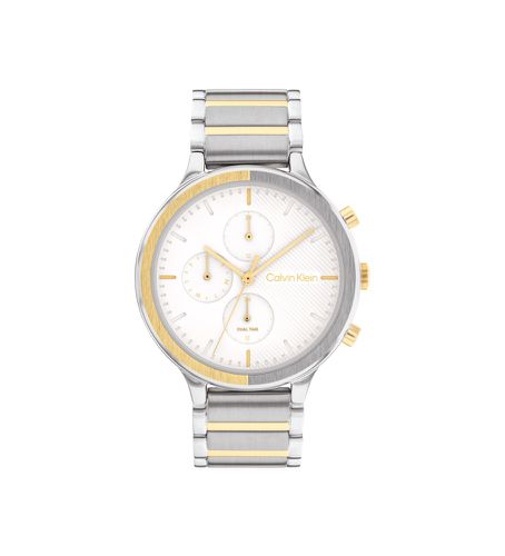 Montre analogique Energize (OSFA), Casuel, Bracelet, Acier inoxidable - Calvin Klein - Modalova