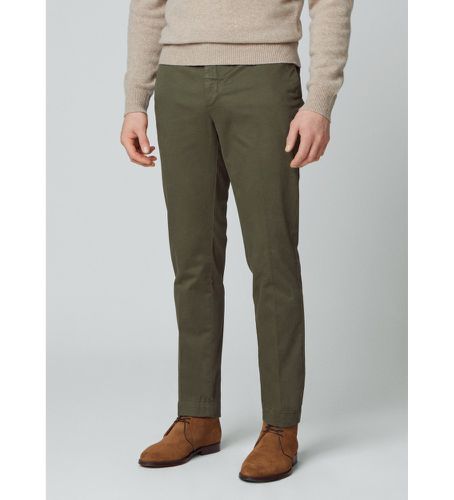 HM212487 Pantalon chino Kensington (40/34), Casuel, Vert, Coton - Hackett London - Modalova