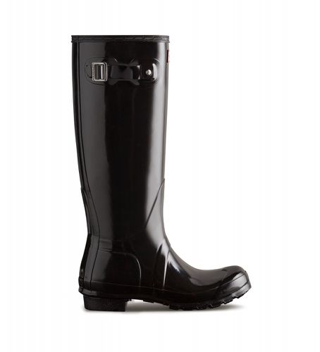 H23WFT1000RGL Bottes Original Tall Gloss (39), Plat, Aucun, Casuel - Hunter - Modalova