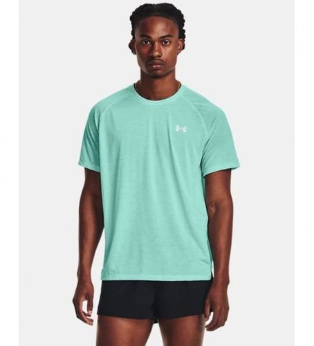 T-Shirt UA Streaker Run (L), Casuel, Sport, Multisport, Polyester, Manche courte, Turquoise - Under Armour - Modalova