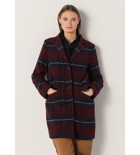 Manteau en tissu à carreaux marron (L), Casuel, Grenat, Polyester, Manche longue - Lois Jeans - Modalova