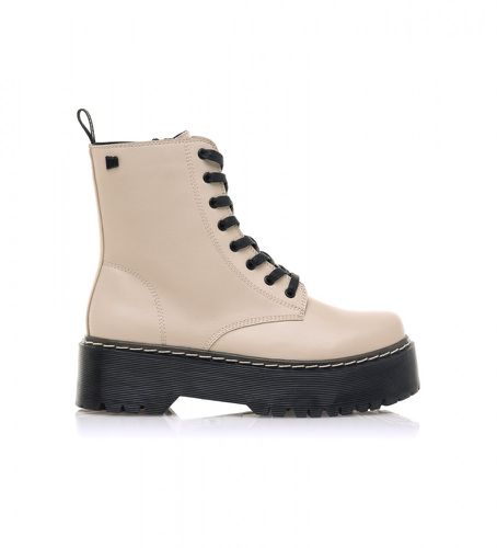 Bottines hautes Storm beige (41), 3 à 5 cm, Fermeture éclair, Casuel - MTNG - Modalova