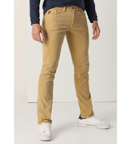 Couleur du pantalon : Regular - Pantalon marron moyen (40), Casuel, Coton - Lois Jeans - Modalova