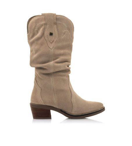 Bottes en cuir Teo - Hauteur du talon 5cm (36), 3 à 5 cm, Fermeture éclair, Casuel - MTNG - Modalova