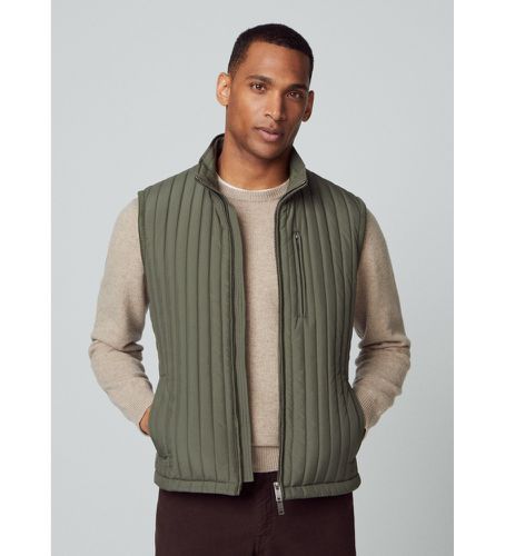 HM402989 Gilet Channel (L), Casuel, Vert, Polyester, Sans manches / bretelles - Hackett London - Modalova