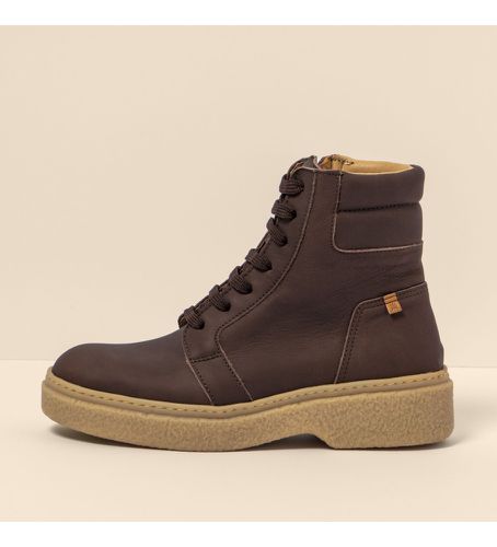 Bottines en cuir N5900 Arpea marron - Hauteur du talon 4,5cm (36), 3 à 5 cm, Fermeture éclair, C - El Naturalista - Modalova