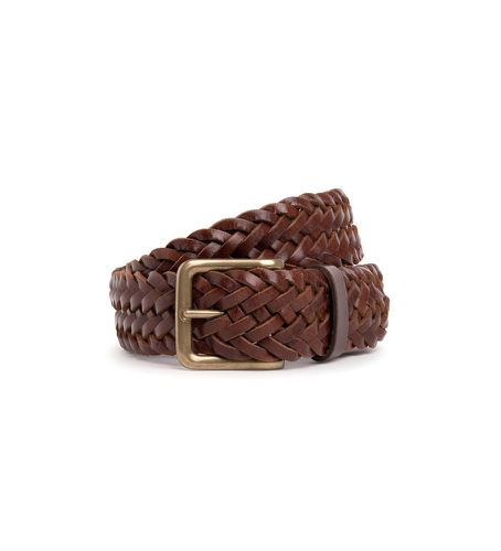 HM413387 Ceinture en cuir double marron (L), Casuel - Hackett London - Modalova