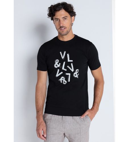 T-shirt graphique logo Tiza (M), Casuel, Coton, Manche courte - Victorio & Lucchino, V&L - Modalova