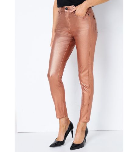 Pantalon 137061 marron (30), Casuel, Coton, Bronze - Victorio & Lucchino, V&L - Modalova