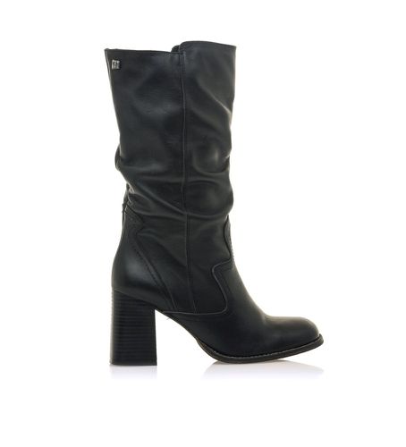 Bottes en cuir - Hauteur du talon 7cm (36), 5 à 8 cm, Fermeture éclair, Casuel - MTNG - Modalova