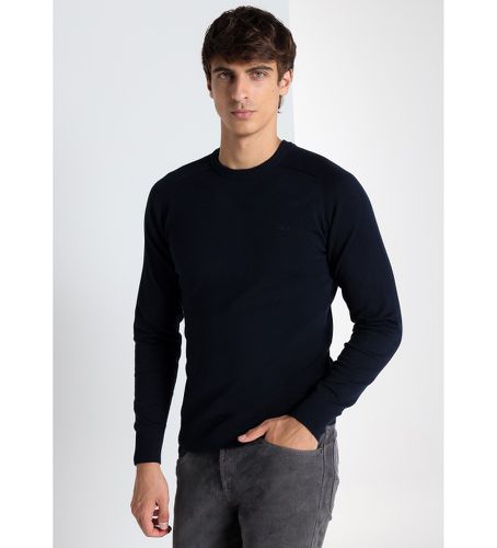 Pull basique en tricot avec broderie Toro (S), Casuel, Coton, Manche longue - Lois Jeans - Modalova