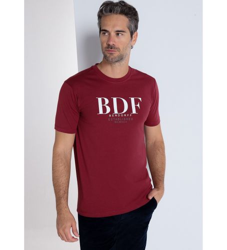 T-shirt graphique à manches courtes BDF (S), Casuel, Grenat, Coton, Manche courte - Bendorff - Modalova