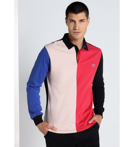 Polo à manches longues Colour Block multicolore (M), Casuel, Coton, Classique, Manche longue - Lois Jeans - Modalova