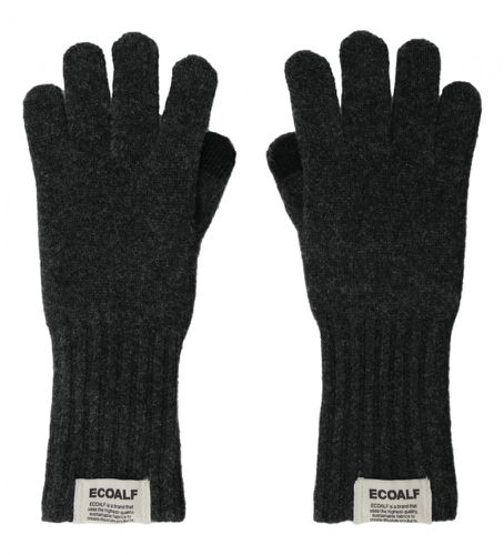 Unisex. ACKNASTRG0632UW23-319 Gants en laine Astridalf noirs (S/M), Casuel, Durable, Laine Recycle - ECOALF - Modalova