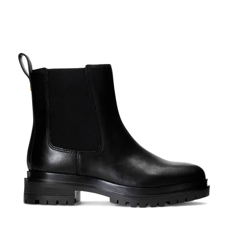 Corinne Leather Ankle Boots (35.5), Cuir, 1 à 3 cm, Aucun, Casuel - Polo Ralph Lauren - Modalova